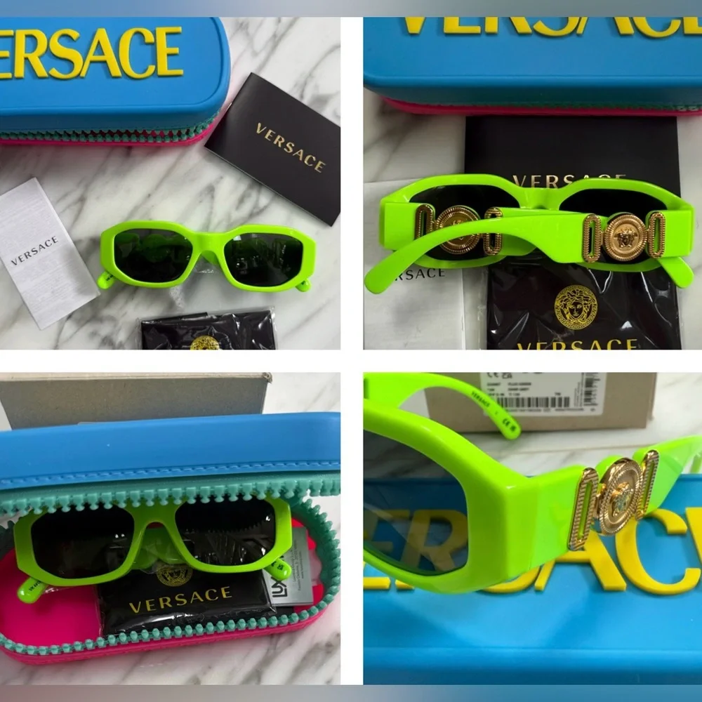 VERSACE CHILDREN BIGGIE MEDUSA SUNGLASSES, MINI ME SUNNIES, SAME QUALITY, FUN